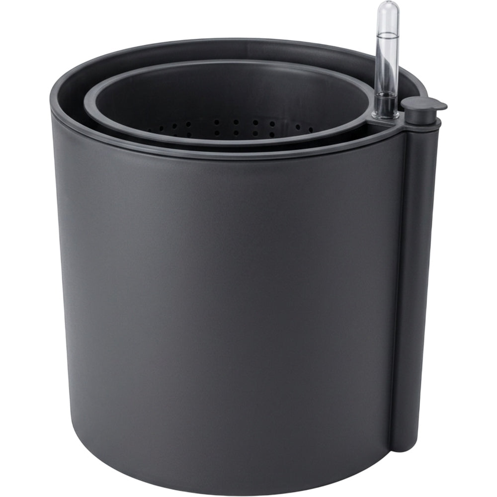 Mvdxj Self Watering Cylinder Planter Charcoal - Product view
