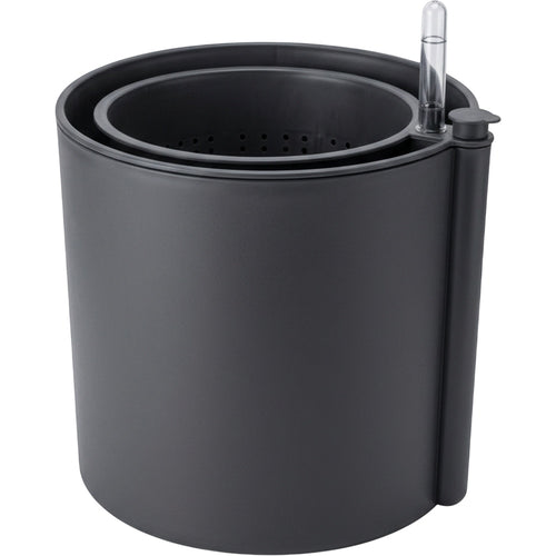 Mvdxj Self Watering Cylinder Planter Charcoal - Product view