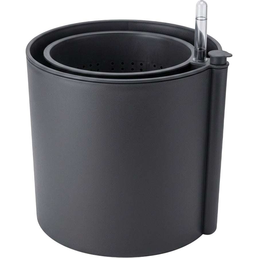Mvdxj Self Watering Cylinder Planter Charcoal